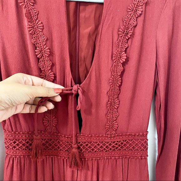 x Revolve Marjorie Mulberry Dress - Picture 8 of 14